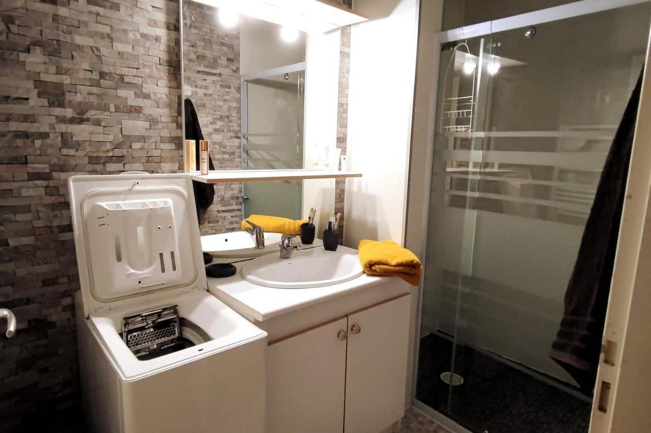 Grand appartement en RDC Vallée de Campan Esterno foto